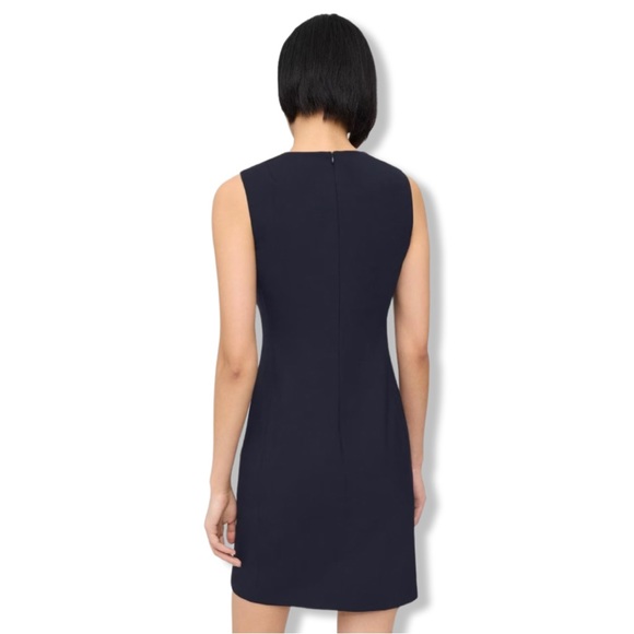 Theory Sleeveless Stretch Wool Sheath Dress Betty 2B Size 8 - Picture 2 of 8